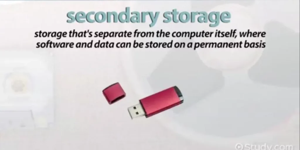 Are Secondary Storage Devices That USE Laser Technology